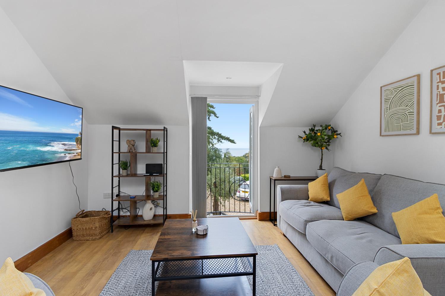 Stunning Sea View Whole Home In Torbay Close To Beach ทอร์คิ ภายนอก รูปภาพ